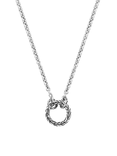 Shop John Hardy Women's Classic Chain Sterling Silver Amulet Necklace