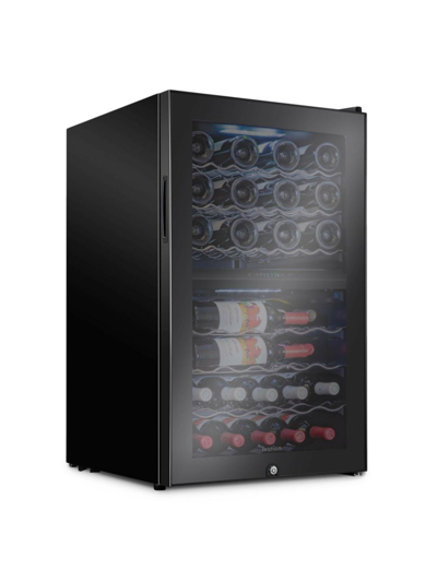 Shop Ivation Freestanding Wine Fridge In Black