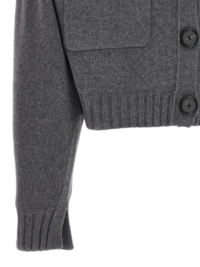 Shop Proenza Schouler Cashmere Cardigan Sweater, Cardigans Gray