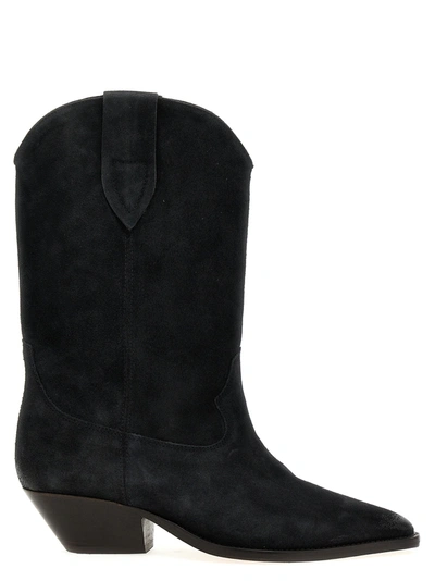 Shop Isabel Marant Duerto Boots, Ankle Boots Black