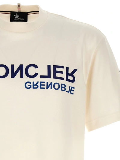 Shop Moncler Logo T-shirt White
