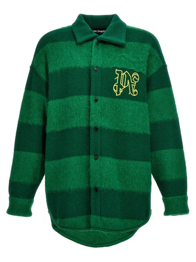 Shop Palm Angels Rugby Jackets Green