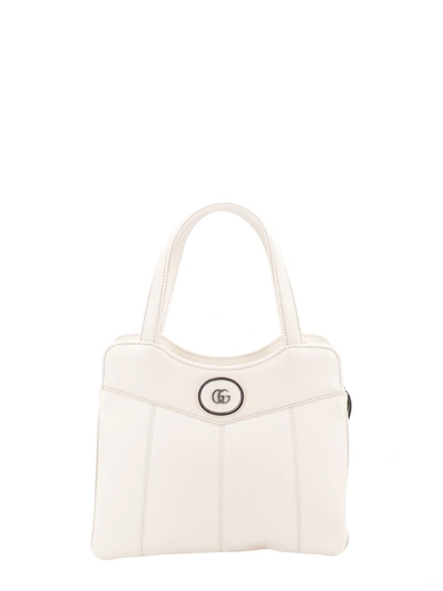 Shop Gucci Petite Gg Handbag In White
