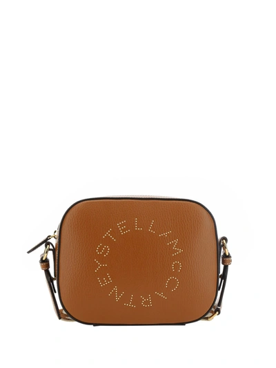 Shop Stella Mccartney Small Camera Shoulder Bag In Pecan