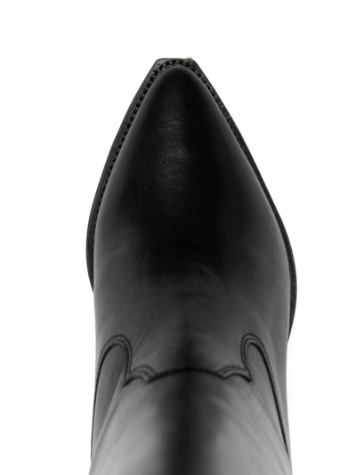 Isabel Marant 40mm Duerto Cowboy Boots In 黑色