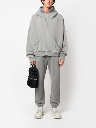 Entire Studios Gray Full Zip Hoodie In 灰色