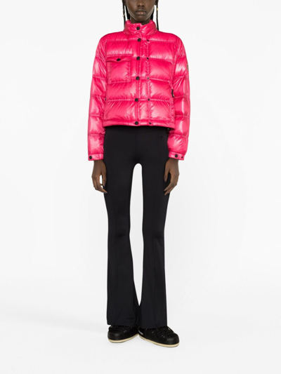 Shop Moncler Anras Packable Padded Jacket In Pink