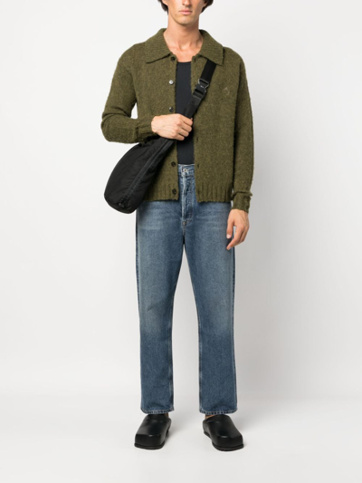 Agolde Low Slung Baggy Jeans In Blue