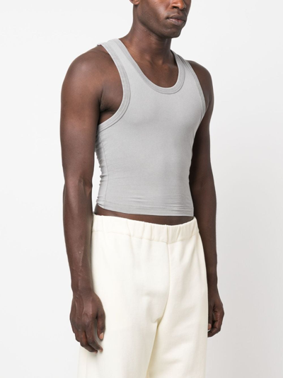 Entire Studios Scoop-neck Tank Top In Grey