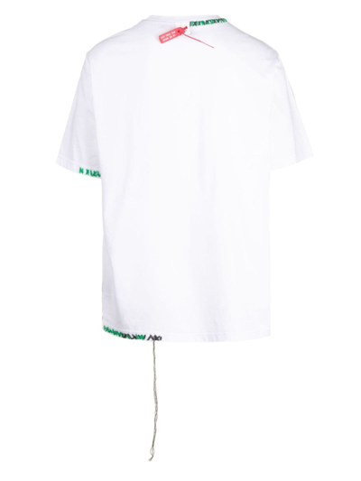 Mostly Heard Rarely Seen 8-bit Sneaker-print Cotton T-shirt In White