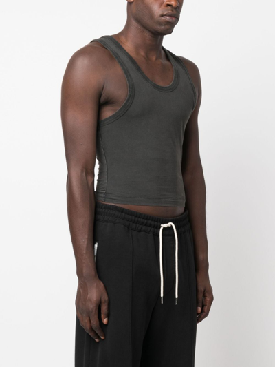 Entire Studios Faded-effect Tank Top In Black