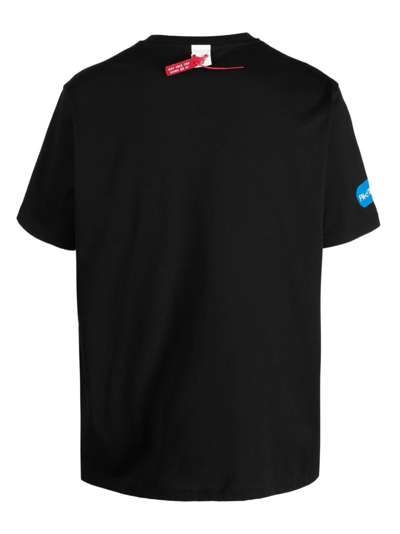 Mostly Heard Rarely Seen 8-bit Fist Graphic-print T-shirt In Black