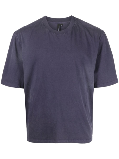 Shop Entire Studios Dart Tee Organic Cotton T-shirt In Blue