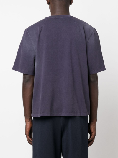 Entire Studios Purple Dart T-shirt In Blue