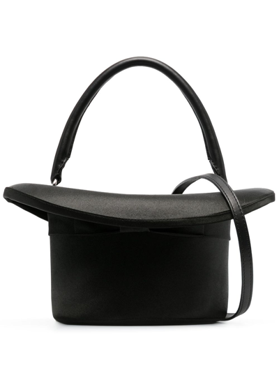 Shop Moschino Hat-shape Tote Bag In Black