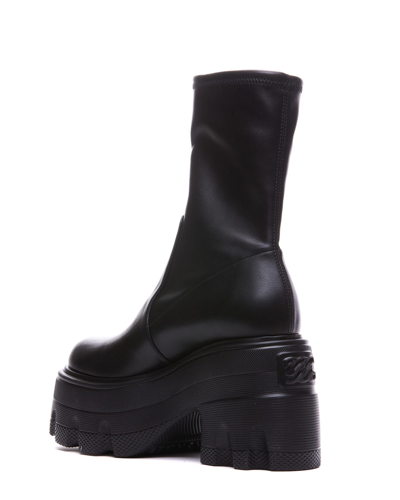 Shop Casadei Maxxxi Boots In Black