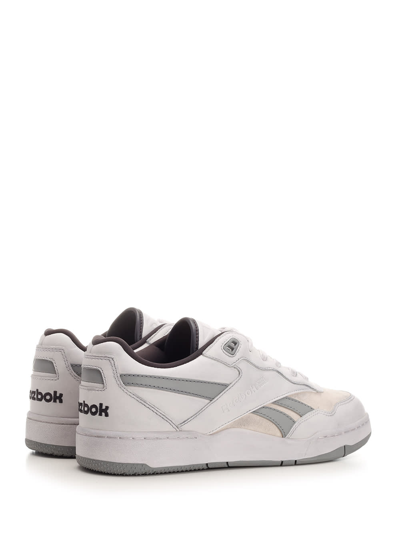 Shop Reebok Bb4000 Sneakers In White