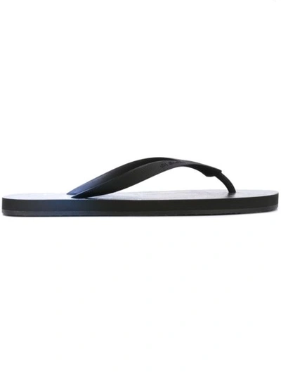 Gucci Classic Flip-flops In Black