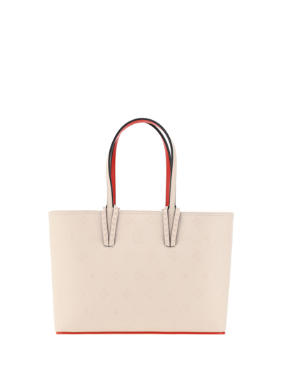 Christian Louboutin Cabata Small Empire Paris Leather Tote Bag