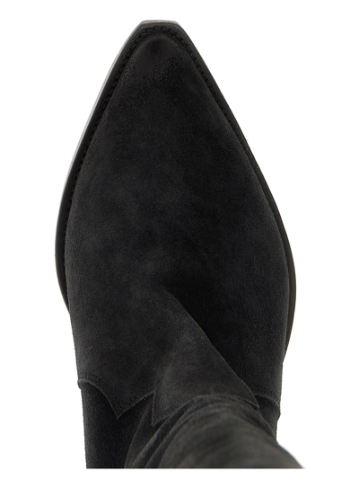 Shop Isabel Marant Denvee Boot In Black