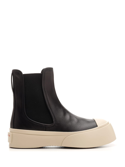 Shop Marni Pablo Slip-on Boot In Black