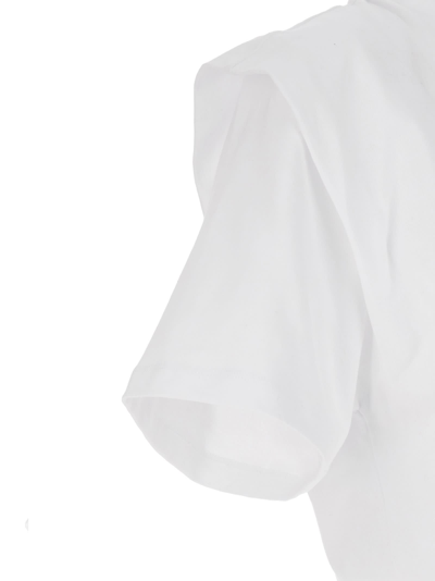 Shop Isabel Marant Zazie T-shirt In White