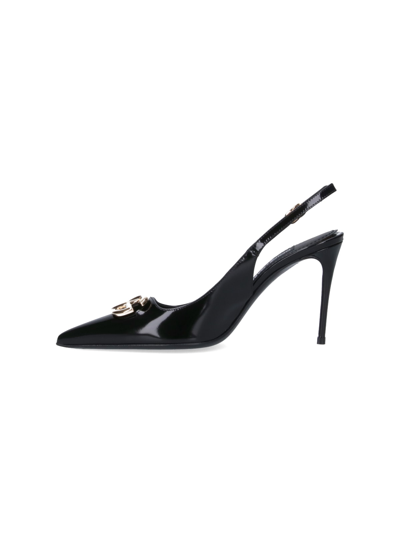 Shop Dolce & Gabbana High-heeled Shoe In Black