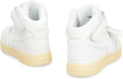 Shop Off-white Out Of Office High-top Sneakers In White