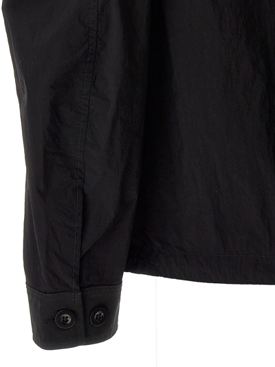 Shop Ten C Mid Layer Jacket In Black