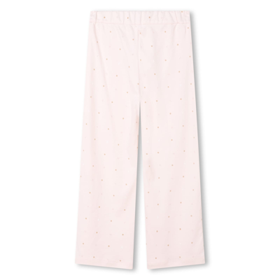 Shop Chloé Pajamas With Logo In Pink