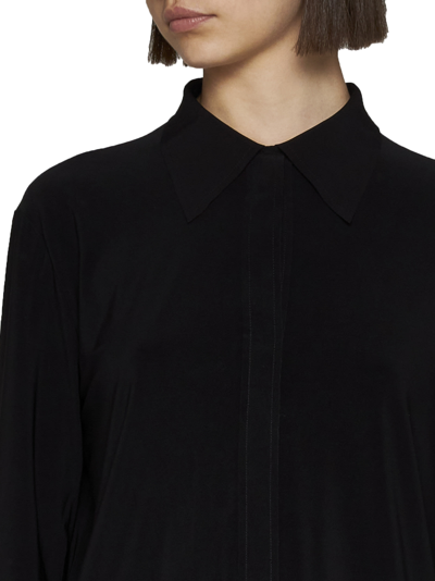 Shop Norma Kamali Shirt In Black
