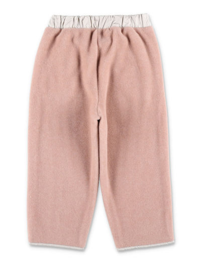 Shop Il Gufo Pants Pile In Pink