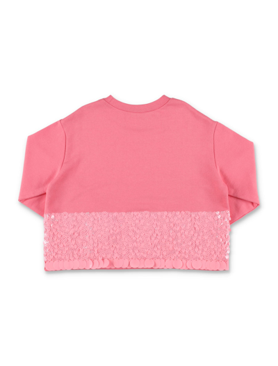Shop Marni Cropped Fleece In Pink