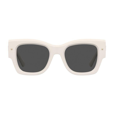 Shop Chiara Ferragni Cf 7023/s Vk6/ir Sunglasses In Bianco