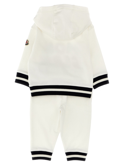 Shop Moncler Hoodie & Jogging Suit In White