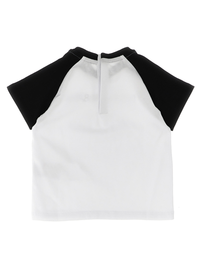 Shop Dolce & Gabbana Logo T-shirt In White/black