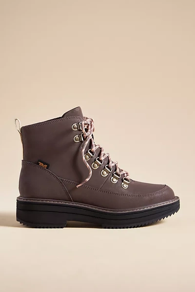 Shop Teva Midform Boots In Brown