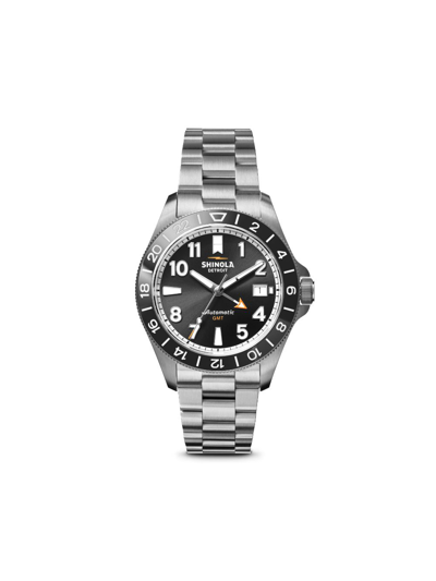 Shop Shinola The Monster Gmt 40mm In Black