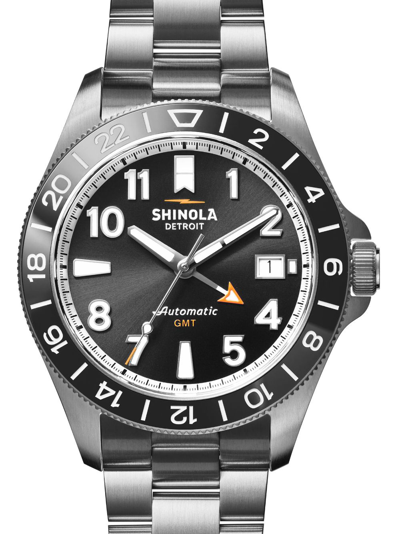 Shinola The Monster Gmt 40mm In Black