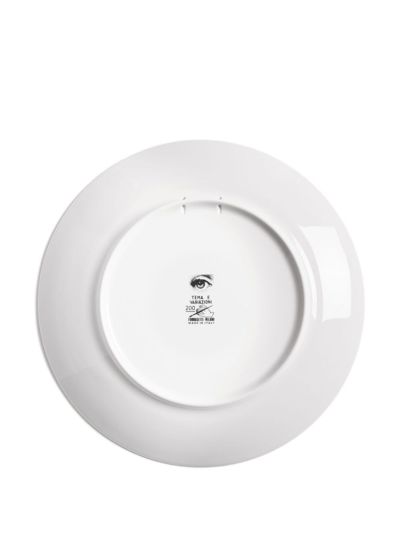 Fornasetti Tema E Variazioni N200 Wall Plate In White