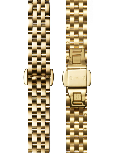 Shop Shinola The Derby 30.5mm Watch In Gold