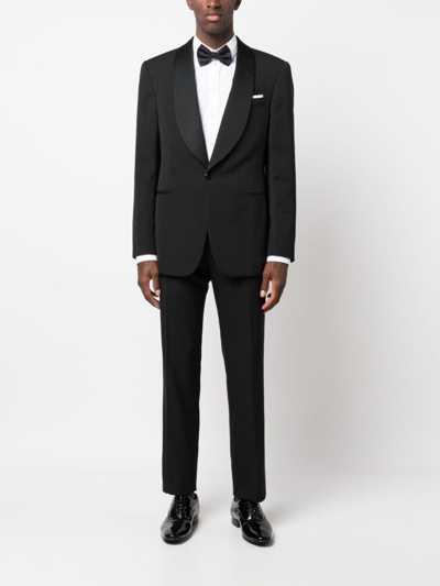 Polo Ralph Lauren Single-breast Tuxedo Suit In Black