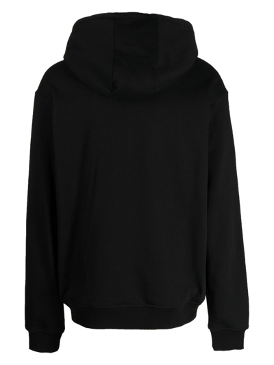 Mostly Heard Rarely Seen 8-bit Graphic-print Cotton Hoodie In Black