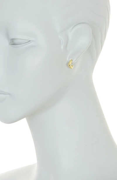 Shop Nordstrom Rack Pack Of 2 Square Huggie Hoop Earrings In Gold