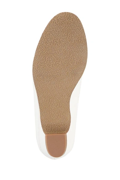 Journee Collection Saar Kitten Heel Pump In White