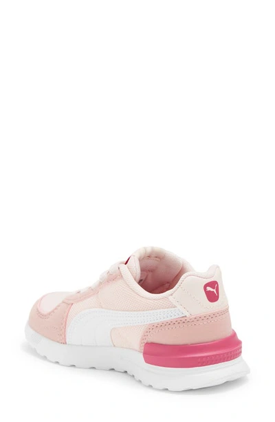 Kids\' Sneaker In Graviton | White-pink ModeSens Ac Pink- Puma Frosty