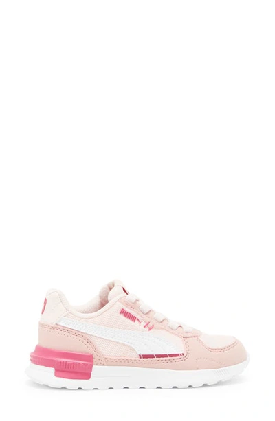 Puma Kids\' Graviton Sneaker In White-pink Ac Pink- ModeSens Frosty 