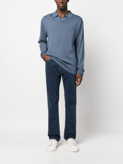 Shop Closed Oakland Straight-leg Jeans In Blue