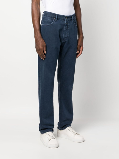 Shop Closed Oakland Straight-leg Jeans In Blue