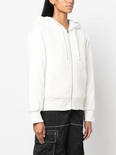 LOGO标牌拉链连帽衫